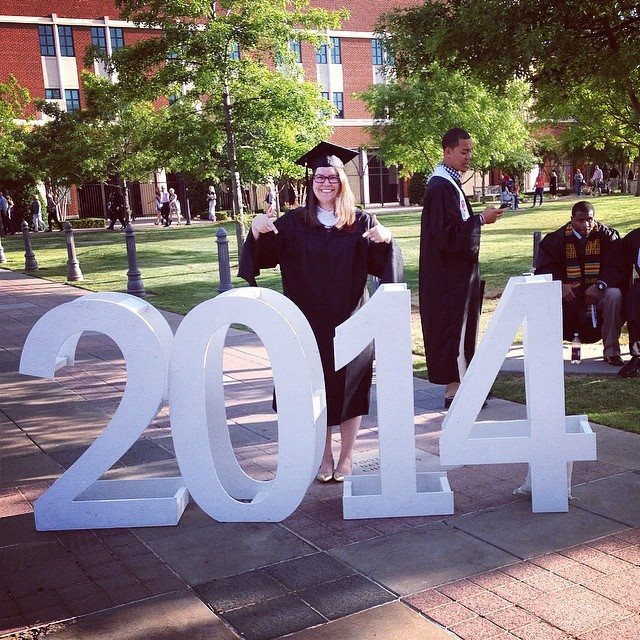 Graduated from the University of Oklahoma with my masters in Professional Writing. Next step: NYC and getting a job in publishing.