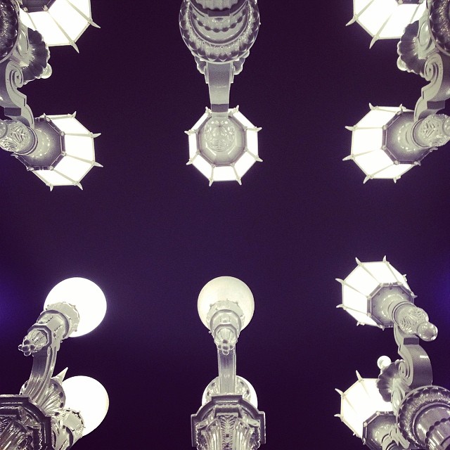 My friend took me to this lights exhibit outside the LACMA. It was fantastically cool and I loved it.